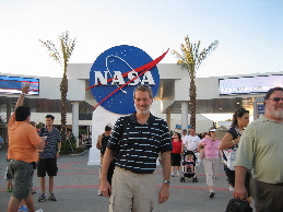 2007 - Gary at Shuttle Atlantis launch, Florida
